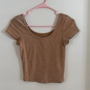 Wild fable cropped t-shirt